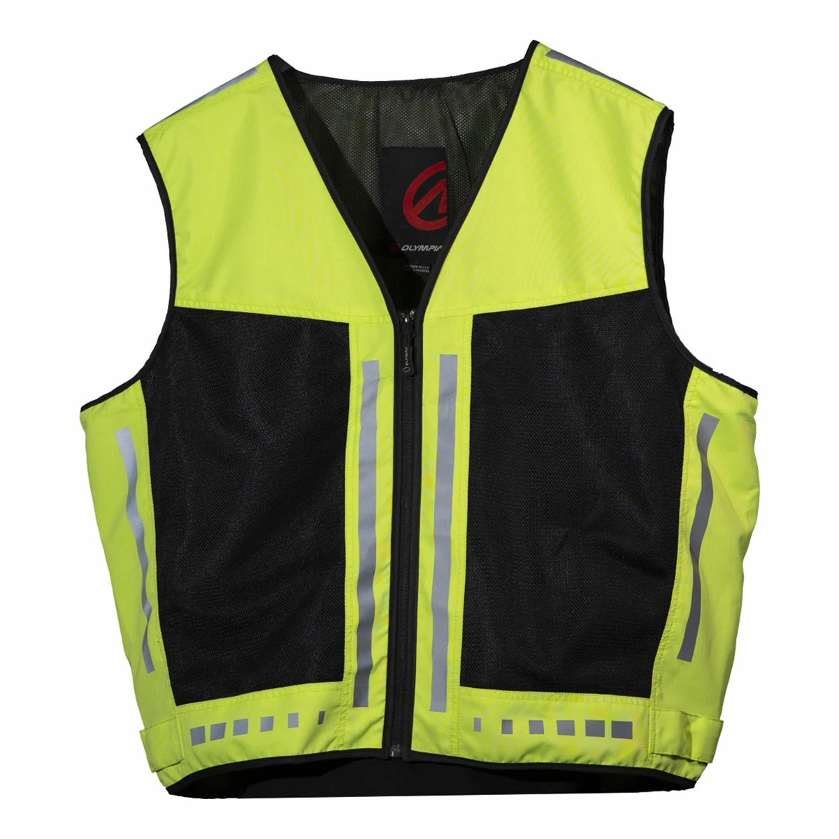 Olympia Moto Sports Hi-Viz Yellow Blaze 2 Hi Vis Safety Vest 1 Olympia Moto Sports Hi-Viz Yellow Blaze 2 Hi Vis Safety Vest