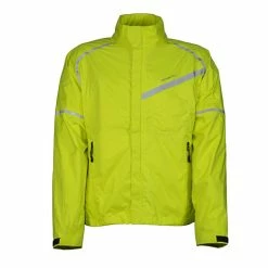 Olympia Moto Sports Men's Hi-Viz Yellow/Black Horizon 2 Jacket
