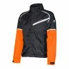 Olympia Moto Sports Men's Black/Orange Horizon 2 Jacket