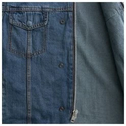 First Manufacturing Co. Men's No Limit Motorcycle Denim Vest 7 First Manufacturing Co. Men's No Limit Motorcycle Denim Vest -Motorcycle Accessories Shop 10083906 D V3