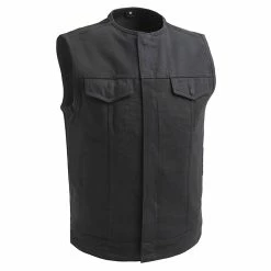 First Manufacturing Co. Men's No Limit Motorcycle Twill Vest