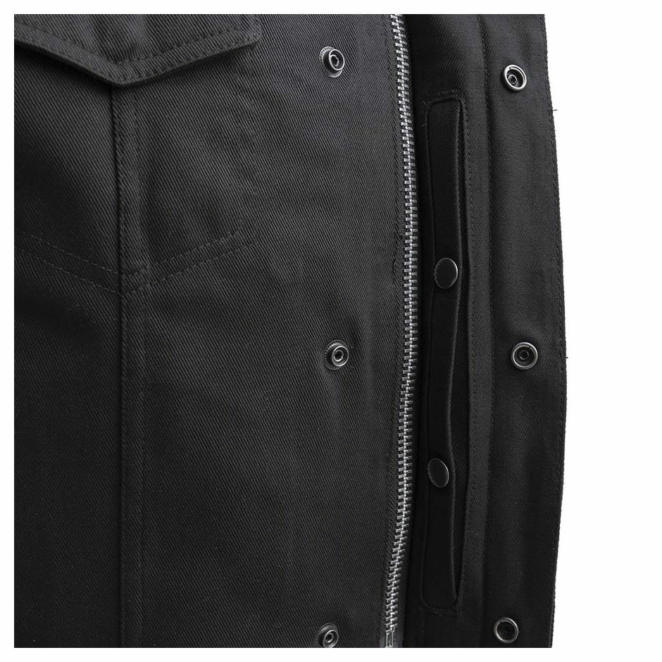 First Manufacturing Co. Men's No Limit Motorcycle Twill Vest 3 First Manufacturing Co. Men's No Limit Motorcycle Twill Vest - Image 3