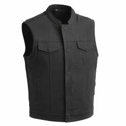 First Manufacturing Co. Men's Havoc Motorcycle Twill Vest