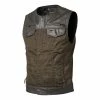 Roland Sands Design Men's Dark Brown/Ranger Temple Seventy4 CE Vest