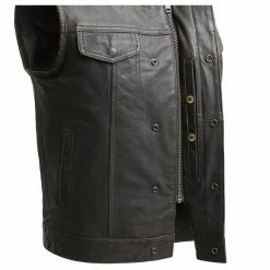 First Manufacturing Co. Men's Black/Olive Sharp Shooter Vest 8 First Manufacturing Co. Men's Black/Olive Sharp Shooter Vest -Motorcycle Accessories Shop 10124245 C V3