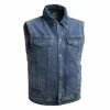 First Manufacturing Co. Men's Showdown Denim Vest