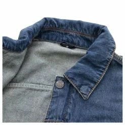 First Manufacturing Co. Men's Showdown Denim Vest -Motorcycle Accessories Shop 10124445 D V6