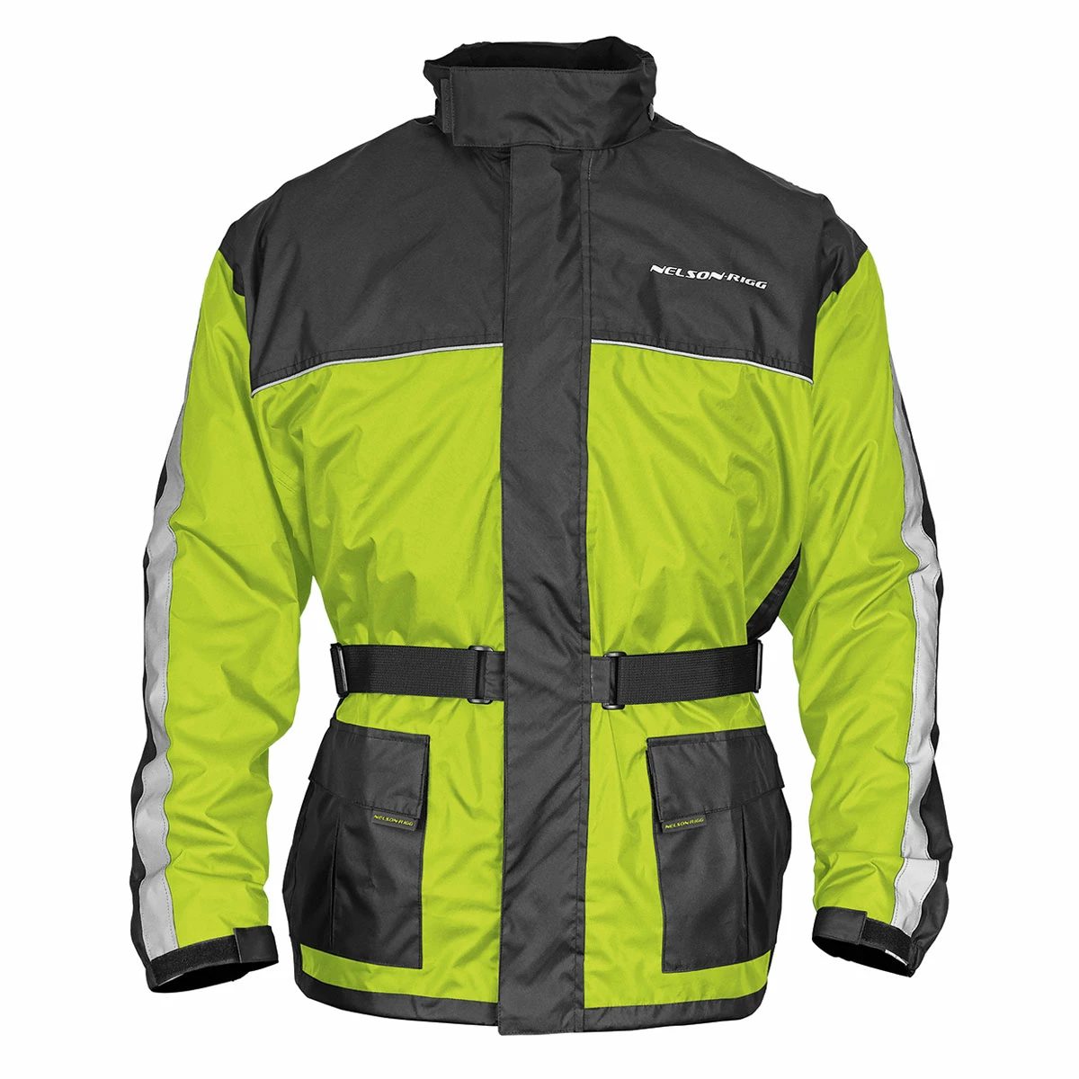 Nelson Rigg Nelson-Rigg Men's Solo Storm Yellow/Black Jacket 2 Nelson Rigg Nelson-Rigg Men's Solo Storm Yellow/Black Jacket - Image 2