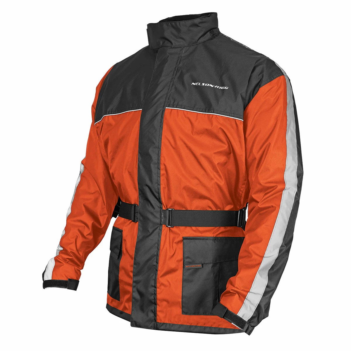 Nelson Rigg Nelson-Rigg Men's Solo Storm Orange/Black Jacket 1 Nelson Rigg Nelson-Rigg Men's Solo Storm Orange/Black Jacket