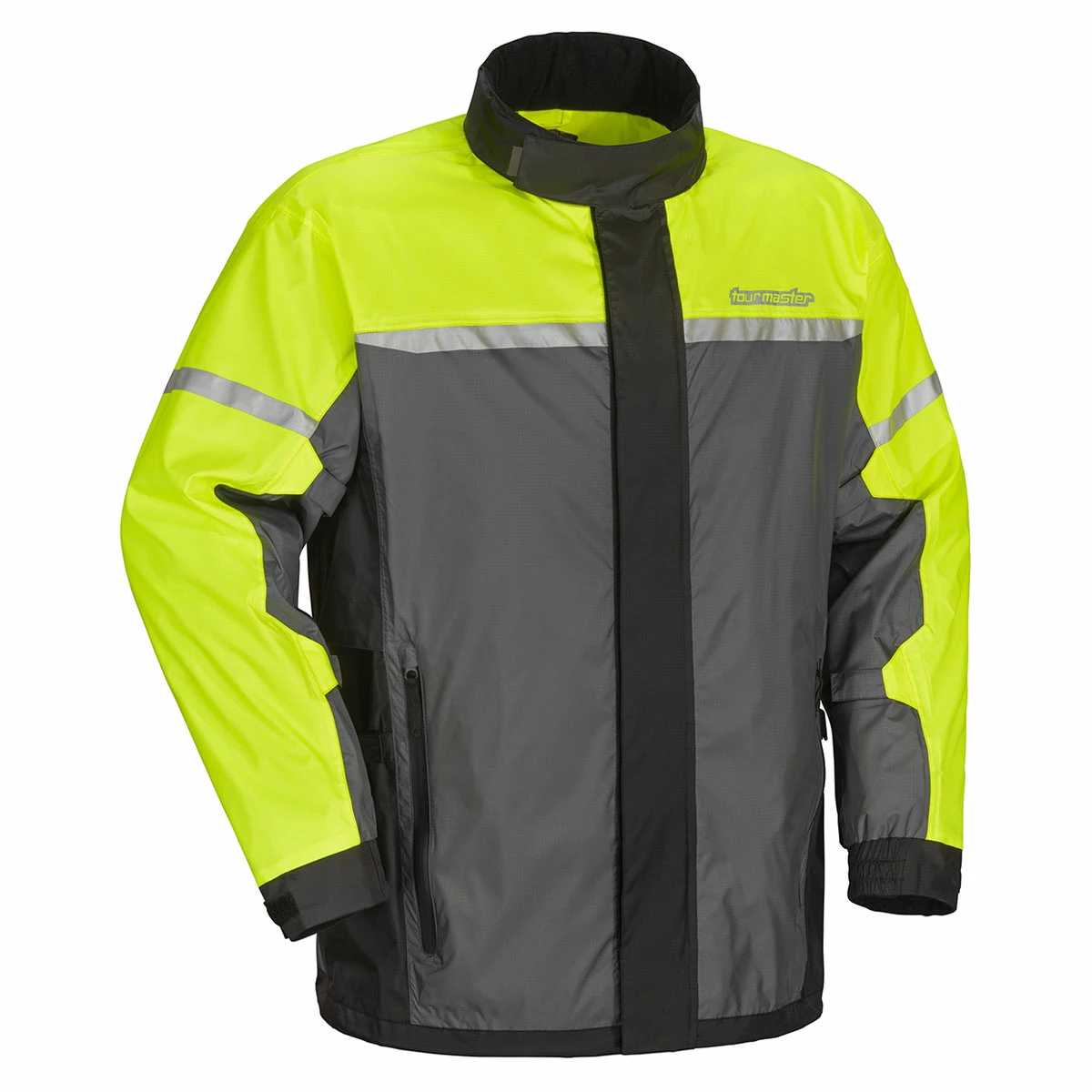 Tour Master Men's Sentry Hi-Viz Rain Jacket 1 Tour Master Men's Sentry Hi-Viz Rain Jacket