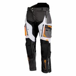 Tour Master Men's Black/Orange Highlander Waterproof Pants -Motorcycle Accessories Shop 10163826 C V6