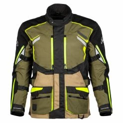Tour Master Men's Olive Highlander Waterproof Jacket -Motorcycle Accessories Shop 10163873 C V3