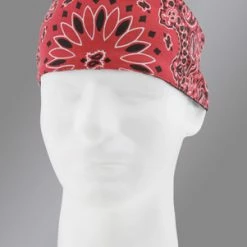 Chop Top Paisley Red Doo Wrap