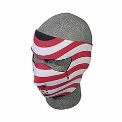 ZAN Headgear USA Flag Face Mask