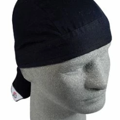 ZAN Headgear Solid Black Road Hog Head Wrap