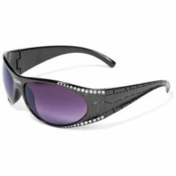 Global Vision Eyewear Marilyn 1 Black Frame Sunglasses With Rhinestones