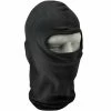 ZAN Headgear Solid Black Cotton Balaclava