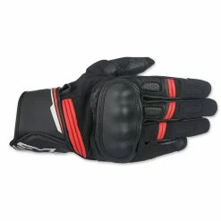 Alpinestars Men's Booster Black/Red Gloves
