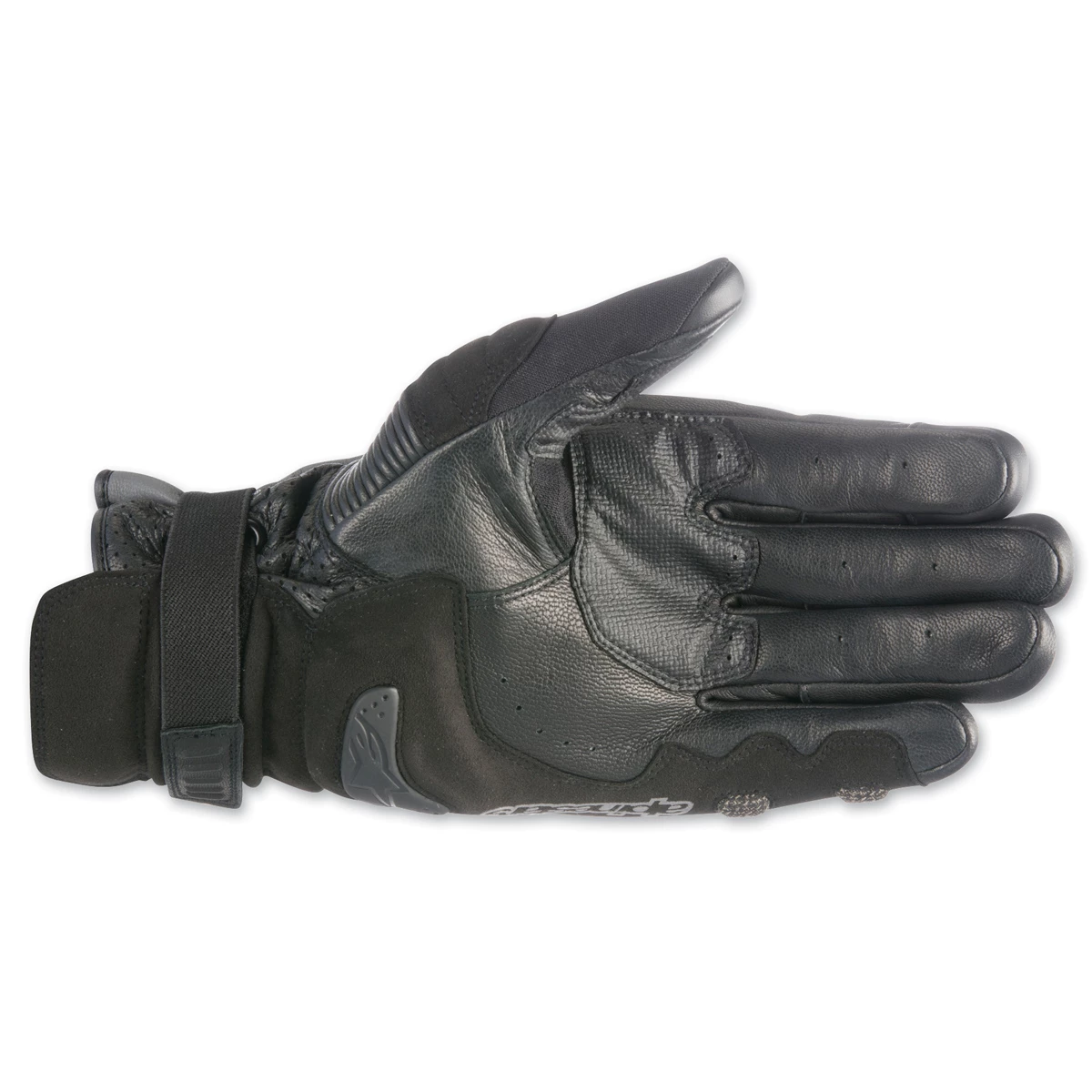 Alpinestars Men's Belize Drystar Black/Gray/ Red Gloves 2 Alpinestars Men's Belize Drystar Black/Gray/ Red Gloves - Image 2