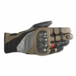 Alpinestars Men's Belize Drystar Black/Brown/ Red Gloves