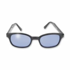 KD's Sunglasses - Black Frame With Blue Lens