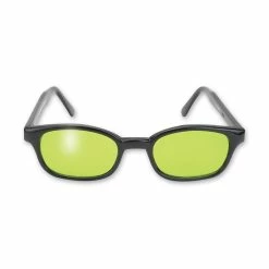 KD's Sunglasses - Black Frame With Green Lens