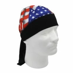 Schampa American Flag Stretch Head Wrap