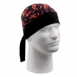Schampa Mini Flames Stretch Head Wrap