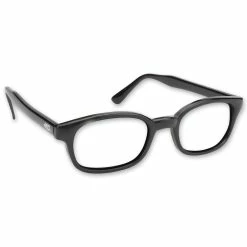 Original KD's Sunglasses-Black Frame With Clear Lens