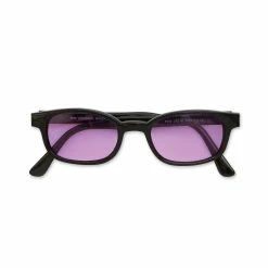 Original KD's Sunglasses-Black Frame With Purple Lens