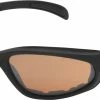 Chap'el C-1 Black Frame/Clear Lens Padded Sunglasses