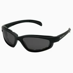Chap'el C-1 Black Frame/Smoke Lens Padded Sunglasses