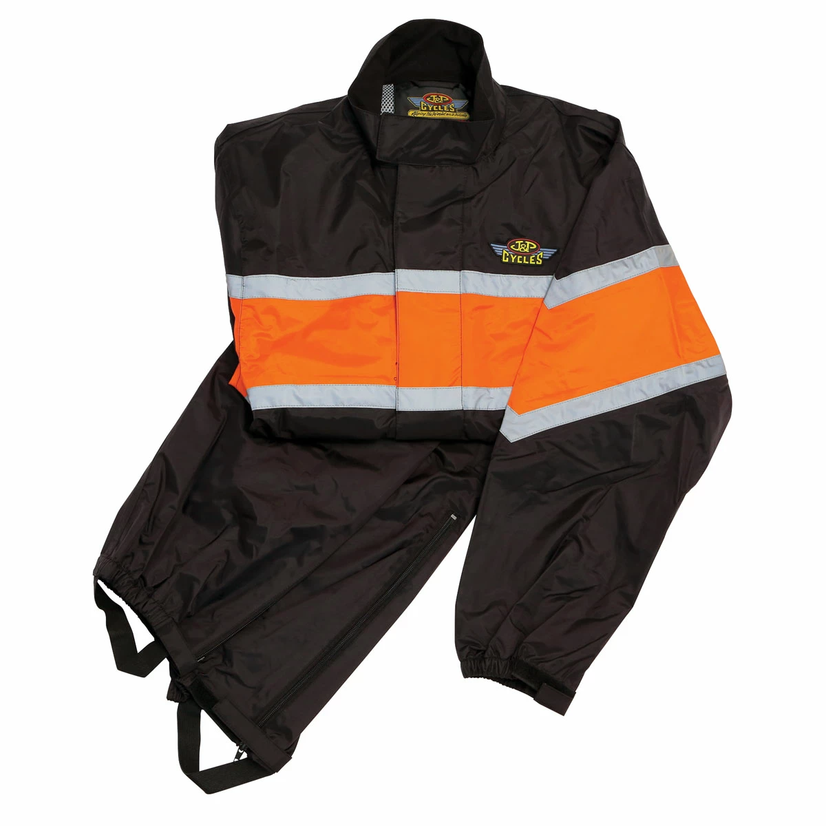 J&P Cycles Two-Piece Top Quality Rain Suit 3 J&P Cycles Two-Piece Top Quality Rain Suit - Image 3