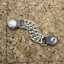 Eagle Leather Buffalo Nickel Vest Extender