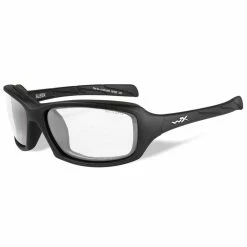 Wiley X Sleek Matte Black Sunglasses With Clear Lens