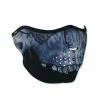 ZAN Headgear Neoprene Midnight Skull Half Mask
