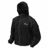 Frogg Toggs Men's Road Toad Black Rain Jacket