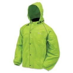 Frogg Toggs Men's Road Toad Lime Green Rain Jacket