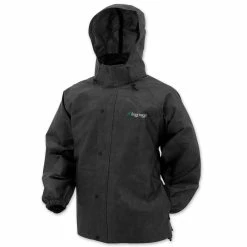 Frogg Toggs Men's Pro Action Black Rain Jacket