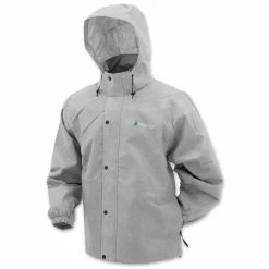 Frogg Toggs Men's Pro Action Gray Rain Jacket