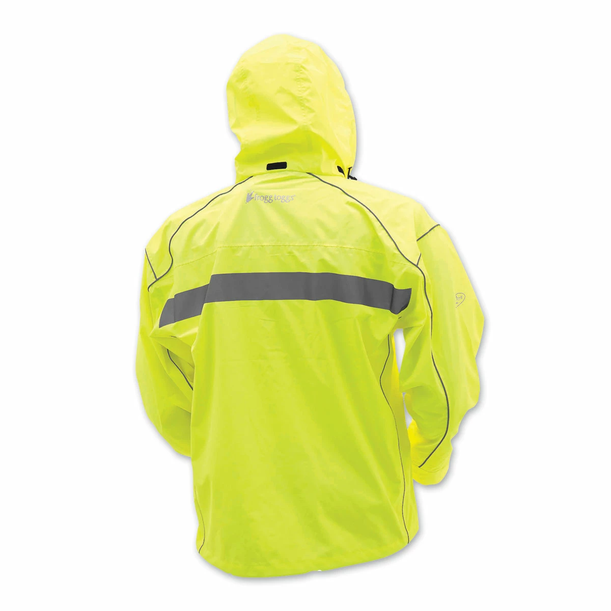 Frogg Toggs Men's Java 2.5 Illuminator Hi-Viz Rain Jacket 3 Frogg Toggs Men's Java 2.5 Illuminator Hi-Viz Rain Jacket - Image 3
