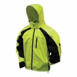 Frogg Toggs Men's Kikker II Hi-Viz/Black Rain Jacket