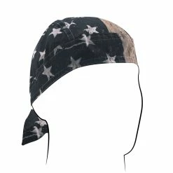 ZAN Headgear Vintage American Flag Flydanna Headwrap
