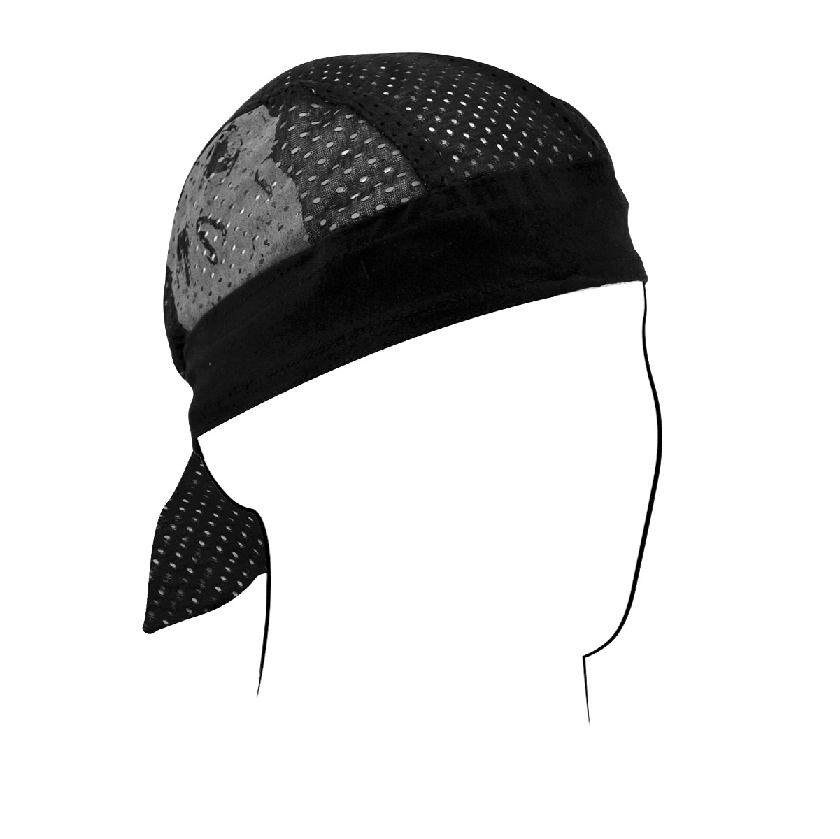 ZAN Headgear Reflective Skull Vented Sport Flydanna Headwrap 1 ZAN Headgear Reflective Skull Vented Sport Flydanna Headwrap