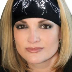 That's A Wrap Butterfly Black/Clear Knotty Band