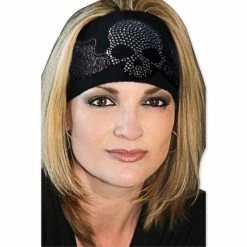 That's A Wrap Black Wing Skull With Black Diamond Knotty Band