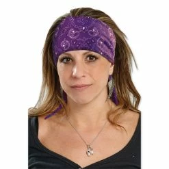 That's A Wrap Purple Bandana Biker Band