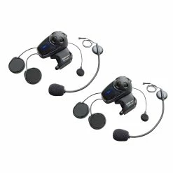 Sena Technologies SMH10 MC Bluetooth Headset/Intercom With Universal Mic Kit Dual Pack