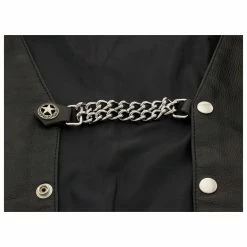 Eagle Leather Texas Star Silver Vest Extender