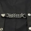 Eagle Leather Heart Vest Extender